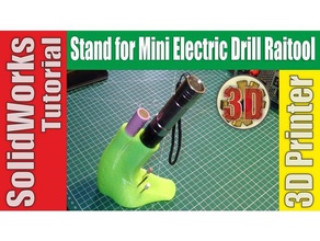 stand mini electric drill raitool holders boxes 3d print model - Mito3D