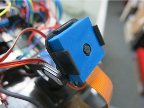 parametrik ahududu pi kamera durumda elektronik 3d print model - Mito3D