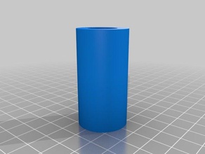 aa battery adapter household 3d print model - Mito3D