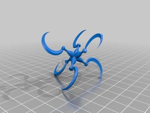 sichel-Skulptur muessen lernen 3d print model - Mito3D