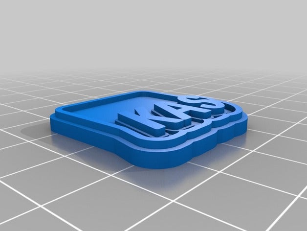 Kaş Anahtarlık özelleştirilmiş 3D print model - Mito3D
