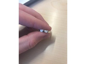 anel simples anéis 3d print model - Mito3D