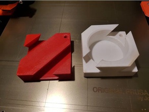 imposible paloma de la cola caja puzzles riddle 3d print model - Mito3D