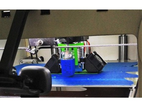 tronxy xy-08n mount ultimaker 3d printing e3d v6 2 3d print model - Mito3D
