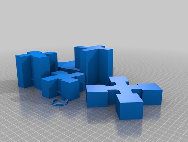 jmu de la orilla del lago los edificios 3d impresión 3D print model - Mito3D
