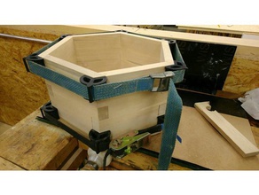 cargo strap morsetto esagonale costruisce il fai da te 120degre premere vice falegnami la lavorazione del legno strumenti di 3d print model - Mito3D