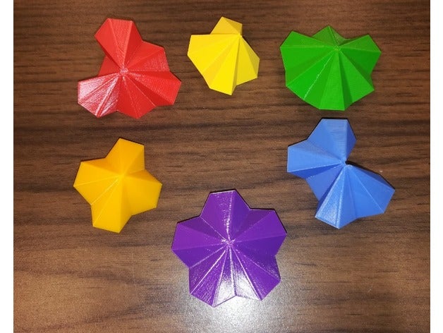 buckyball puzzle per la matematica arte 3D print model - Mito3D