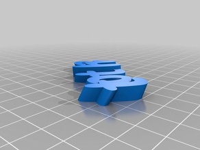 text keychains customized 3d print model - Mito3D