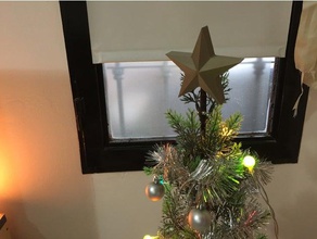 estrela de natal outros arbol navidad enfeite árvore estrella 3d print model - Mito3D
