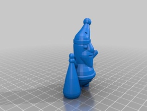 meu personalizados papai noel aleatório também esculturas 3d print model - Mito3D