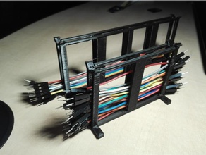 arduino fio de pilha eletrônica suporte do cabo gestão cabos nsfw 3d print model - Mito3D