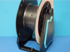Spindel-spool-Halter alfawise axe pour porte-bobine 3d Drucker Teile u20 3d print model - Mito3D