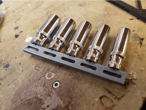 14-bit-Rohr-Schraubenschlüssel-Halter tool Inhaber - Boxen bit-Halter tools 3d print model - Mito3D