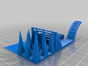 prueba de impresión 3d la pruebas calibración parte material impresora segmentación datos rebanar 3d print model - Mito3D