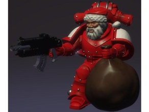 saint nicholas ınquisitor oyuncaklar oyunlar 30k 40k Noel mutlu noeller santa Baba warhammer 3d print model - Mito3D