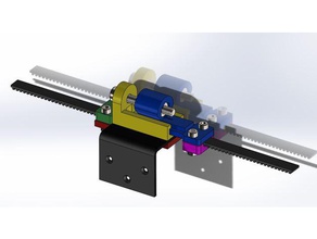 anycubic i3 belt tensioner mk2 3d printer parts mega 3d print model - Mito3D