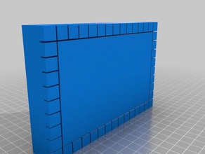 rettangolo di perimetro apprendimento 3d print model - Mito3D