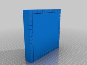 square perimeter learning 3d print model - Mito3D