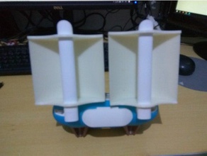 mi drone antena defletor de booster outros 4k 3d print model - Mito3D