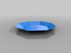ceiling lamp shade 3d printing home decor lampshade 3d print model - Mito3D