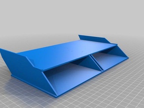 tesla model 3 de la guantera organizador automotriz 3d print model - Mito3D