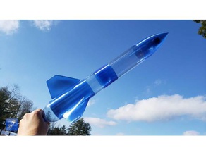 modelo universal de foguetes cone nariz rc veículos 3d print model - Mito3D