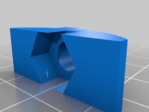 seaark t-nut Teile Boot klampe moor rail sea ark 3d print model - Mito3D
