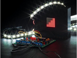 20a 4-Kanal-led-Streifen-Beleuchtungs-controller - Elektronik led-Licht light controller 3d print model - Mito3D