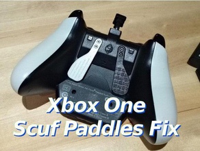 xbox one scuf paddles fix gadgets 3dprintable 3dprinting 3d-drucken sgabolab xbox-controller controller 3d print model - Mito3D
