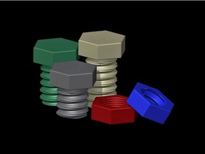 trick bolt v2 puzzles curiosity fun 3d print model - Mito3D