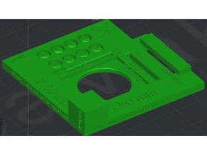10 kuru impresión de calibración 3d la pruebas puente calabration el despacho tolerancia 3d print model - Mito3D