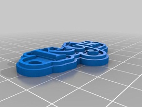 kyle Anahtarlık özelleştirilmiş 3d print model - Mito3D