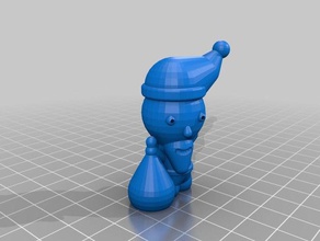 solo santa las esculturas personalizado 3d print model - Mito3D