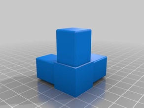 16mm 20mm square corner other customized 3d print model - Mito3D