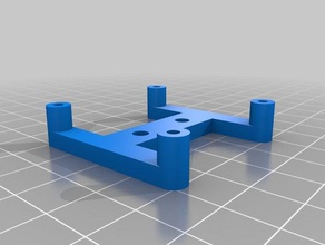mon paramétrique personnalisé de montage pcb bracketstand off l'électronique 3d print model - Mito3D