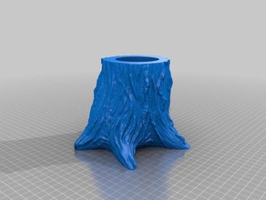 treestump edit models 3d print model - Mito3D