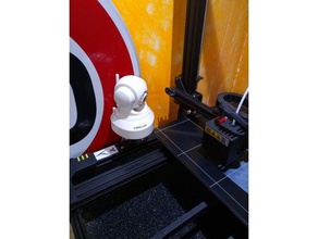 anycubic chiron apoio cam&eacutera 3d a impressora acessórios 3d print model - Mito3D