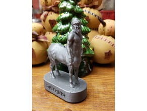 santaur creatures centaur christmas ornament mashup remix santa claus 3d print model - Mito3D