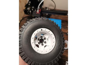 19 a 5 razze ruote beadlock crawler rc veicoli 3d print model - Mito3D