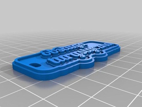 ooo i segni loghi personalizzato 3d print model - Mito3D