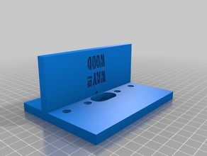 mortise gabarito flutuante couceiras dela diy personalizado 3d print model - Mito3D
