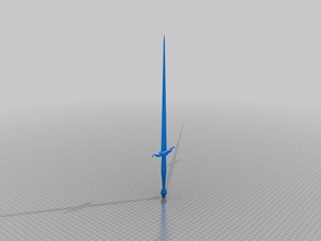blade art sword 3d print model - Mito3D