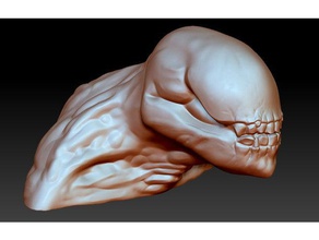 mal algo 3d la impresión diablo doom el infierno caballero monster escultura zbrush 3d print model - Mito3D