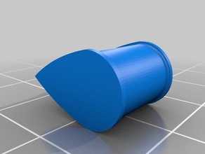 Pille Ohrstöpsel Ohrringe Ohr-Stecker 3d print model - Mito3D