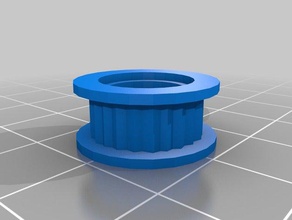 ideler pully 3d de la impresora partes 3d print model - Mito3D