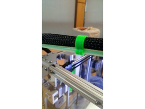 cable bowden clip 3d de la impresora accesorios 3d print model - Mito3D