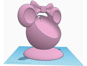 home page di google mini mouse audio disney mickey minnie 3d print model - Mito3D