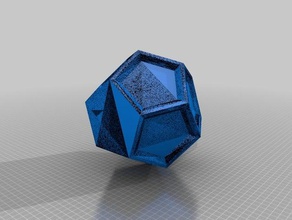 dodekaeder decoração 3d print model - Mito3D