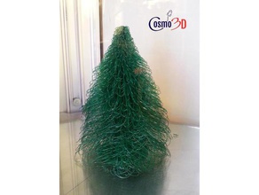 ez imprimir a árvore de natal ficou pé gadgets decoração enfeite árvores peludo hairyprints decorações enfeites 3d print model - Mito3D