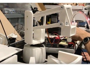 Parallelogramm-Roboter-arm in der Robotik Saug cup Vakuum Vakuum-grabber Vakuum-Greifer 3d print model - Mito3D